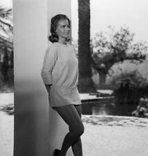 Actress Romy Schneider Shooting Swimming Pool By Director Jacq- 1968 Old Photo picture
