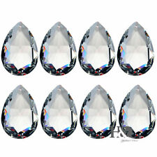 10PCS Lot Clear Chandelier Glass Crystal Lamp Prisms Hanging Drops Pendant 50mm picture