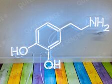 Chemical Symbol For Dopamine Neon Sign Lamp Light 24
