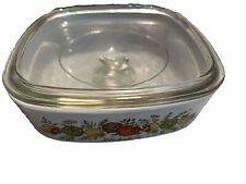 Vintage Corning Ware Spice of Life “L”Echalate La Sauge Casserole Dish With Top  picture