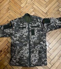 Original Ukrainian Army military jacket Pixel, Combat camouflage jacket Size M picture
