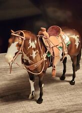 RARE, Bueatiful Paint Mare Awesome Fitting Hand Crafted Tack Set Included picture