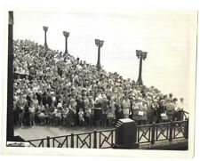 c.1960 Paquebot France Opening Day Crowd Waiting To Board Ship 8x10 B&W Photo picture