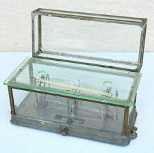 Vintage Analyticl Scale Weight Mass Sciencetific Pharmaceutical Lab Glass Old IM picture