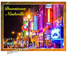 NASHVILLE, TENNESSEE PHOTO FRIDGE MAGNET 4 X 3 inches TRAVEL picture