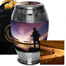Gone Fishing Cremation Urn Cremation Urns Adult Urns for Human Ashes picture