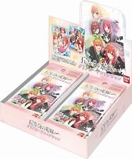 BANDAI The Quintessential Quintuplets Clear Card Collection BOX Anime 2024 picture