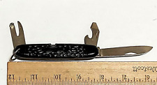 Vintage 3 Blade Pocket Knife Made in Germany Camp Knife All Metal picture