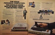 Vintage Print Ad 1980 Atari Personal Computer Systems 400 800 **See Descr** picture