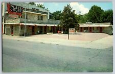 Arkansas AR - Biggest Little Motel - Plaza Court - Vintage Postcard - Unposted picture