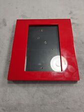 Vintage Bright Red Picture Frame Holds 5.5x3.5” Plastic Red Frame picture