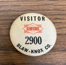 Vintage Visitor Blaw-Knox #2900 Button picture