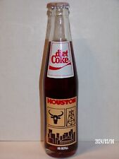 10 OZ COCA COLA COMMEMORATIVE BOTTLE - 1983 INTRODUCING DIET COKE HOUSTON CCBC picture