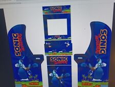 Arcade 1 Up Sonic The Hedgehog Full Graphics Wrap For Non Legacy Cabinet picture