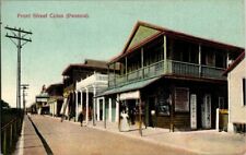 1908. FRONT STREET COLON. PANAMA. POSTCARD. KK7 picture
