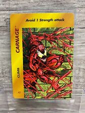 1995 Marvel Overpower Card Game Carnage Climb picture