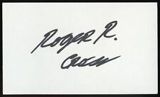 Roger R. Cross signed autograph auto 3x5 Cut Canadian Actor in First Wave picture