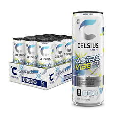 CELSIUS Sparkling Astro Vibe, Functional Essential Energy Drink 12 fl oz Can picture