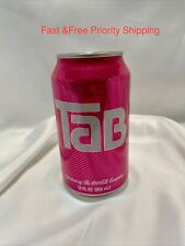 ORIGINAL TAB DIET SODA POP BY COCA COLA COLLECTABLE CAN UNOPENED FULL 12oz picture