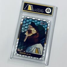 MF DOOM Limited Edition Baseball Card  Prismatic Holographic Born Like This picture