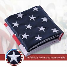 Jetlifee American Flag 5x8 ft 210D UV Protected Embroidered Stars US USA Flag picture