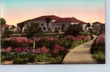 Palo Alto CA Stanford University Hyde Books Albertype Hand Colored postcard IQ16 picture