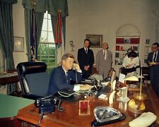 President John F. Kennedy calls former President Harry Truman New 8x10 Photo picture