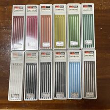 201uc Uchida Drawing Pencil Color Lead 2.0 mm Set of 12 packs NOS Made in Japan picture