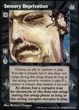Vtes, Jyhad, Vampire - Sensory Deprivation x 1 picture