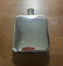 Pottery Barn Stainless Steel Flask Polished Metal picture