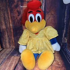 Vintage Walter Lanz Woody Winnie Woodpecker Plush 28” Inches HUGE picture
