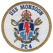 USS Monsoon PC-4 Coastal Patrol Ship Patch picture