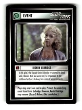 1995 Star Trek Black Border Alternate Universe Card Rishon Uxbridge picture