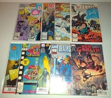 Marvel Comics Lot of #1's: Fantastic Four Red Goblin Winter Soldier Cage Willow picture