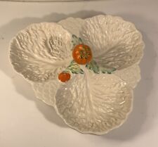 Vtg Beswick Divided Server Dish Tomato & Cabbage Leaf, England PERFECT LOVELY picture