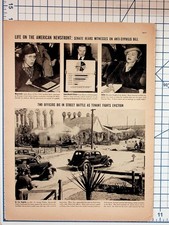 1938 Anti-Syphilis Bill Senate Hearings LA Tenant Eviction News Page Ephemera picture