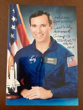 Carl E. Walz, NASA Astronaut-230 Days in Space-4 Space Missions-Signed Photo-COA picture