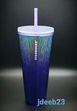 Starbucks Holiday 2023 Purple Gradient Holo Kaleidescope Venti Cold Cup Tumbler picture