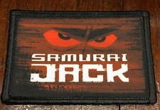 Samurai Jack Morale Patch Military Tactical Army Flag USA Hook Badge picture