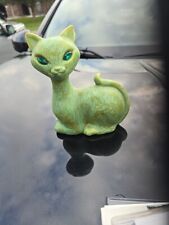 Vintage MCM Roselane California Siamese Cat Figurine With Rhinestone Eyes picture