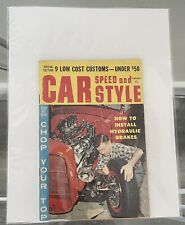 Car Speed and Style Magazine February 1960 - Sealed with Note picture