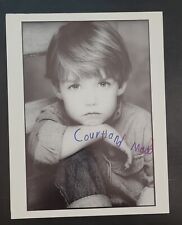 COURTLAND MEAD CHILD ACTOR AUTOGRAPH LITTLE RASCALS SHINING STEPHEN KING picture