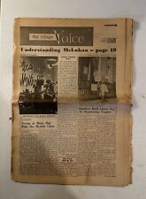 1966 May 12th The Village Voice Newspaper *Distressed (B39) picture