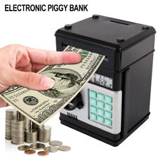 Kids Smart Voice ATM Password Piggy Bank Cash Coin Money Safe Saving Box Gift US picture