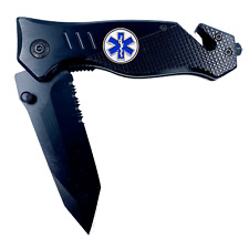 EMT EMS Paramedic Knife 3-in-1 Military Tactical Rescue knife tool with Seatbelt picture