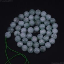 Natural Green Angelite Gemstone Round Loose Spacer Beads 6mm 8mm 10mm 12mm 15.5