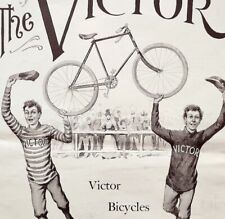 1895 The Victor Bicycle Victorian Transportation Advertisement 11.5 x 9.25 picture