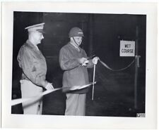 1944 Camp Lee Quartermaster Conference General Gregory Opening Wet Course Photo picture