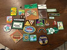 LOT OF GIRL SCOUT PATCHES AND PINS NEW AND UNUSED C picture