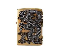 Zippo Lighter Flying Dragon GD Windpoof Genuine  6 Flint New In Box picture